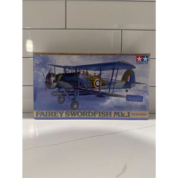 TAMIYA 1:48 scale Fairey SwordFish Mk.I Sealed