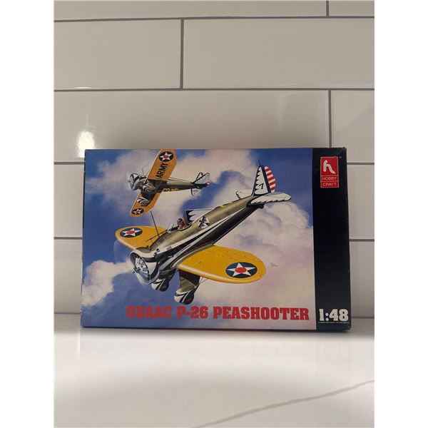 Hobby Craft 1:48 scale USAAC P-26 PeaShooter