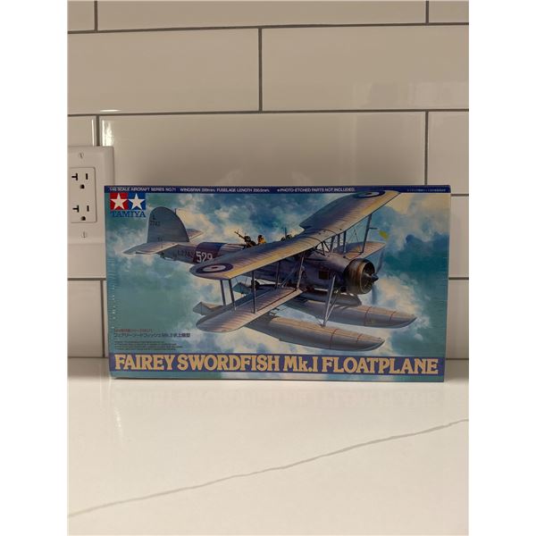 TAMIYA 1:48 scale Fairey SwordFish Mk.I FloatPlane Sealed