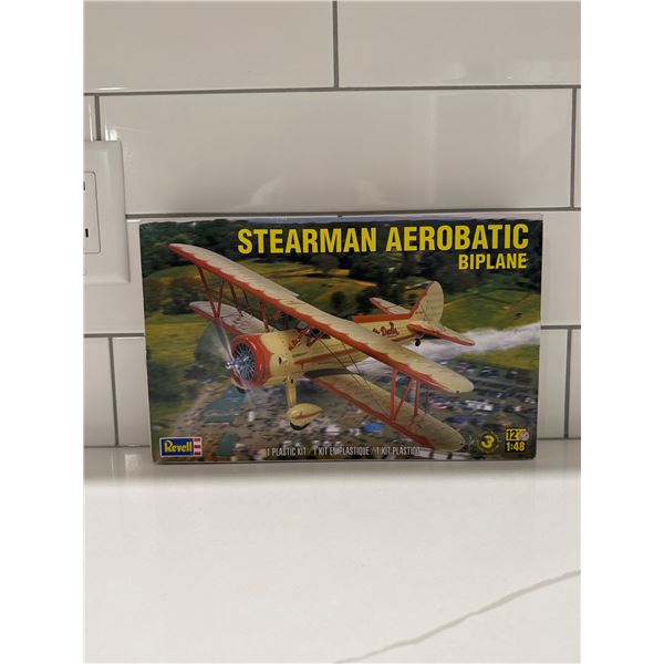 Revell 1:48 scale Stearman AeroBatic Biplane
