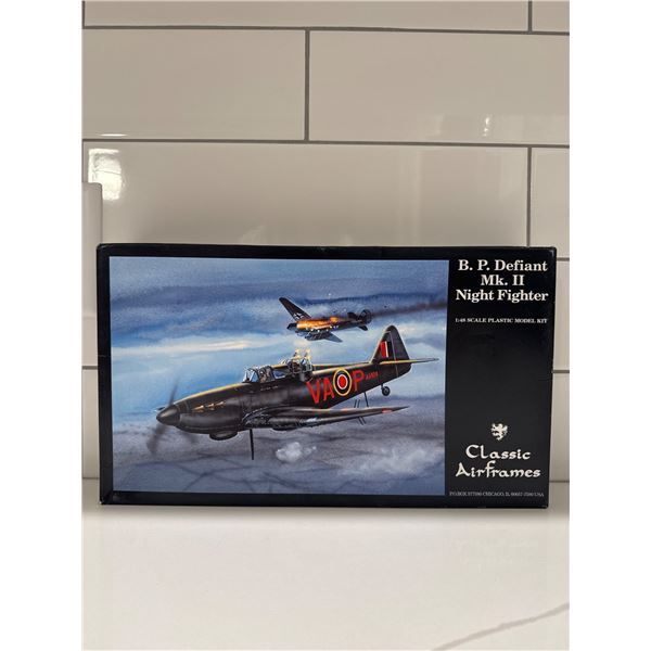 Classic AirFrames 1:48 scale B.P Defiant Mk.II Night Fighter