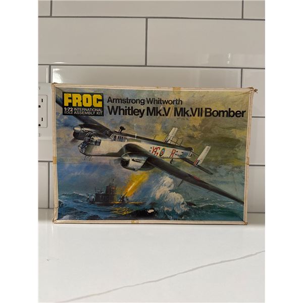 Frog 1:72 scale Whitley Mk.V-Mk.VII Bomber