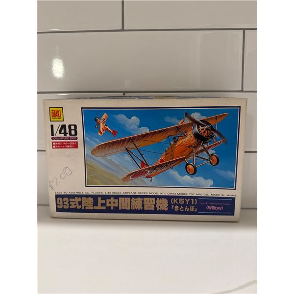 Otaki 1:48 scale Type 93 Intermediate Trainer