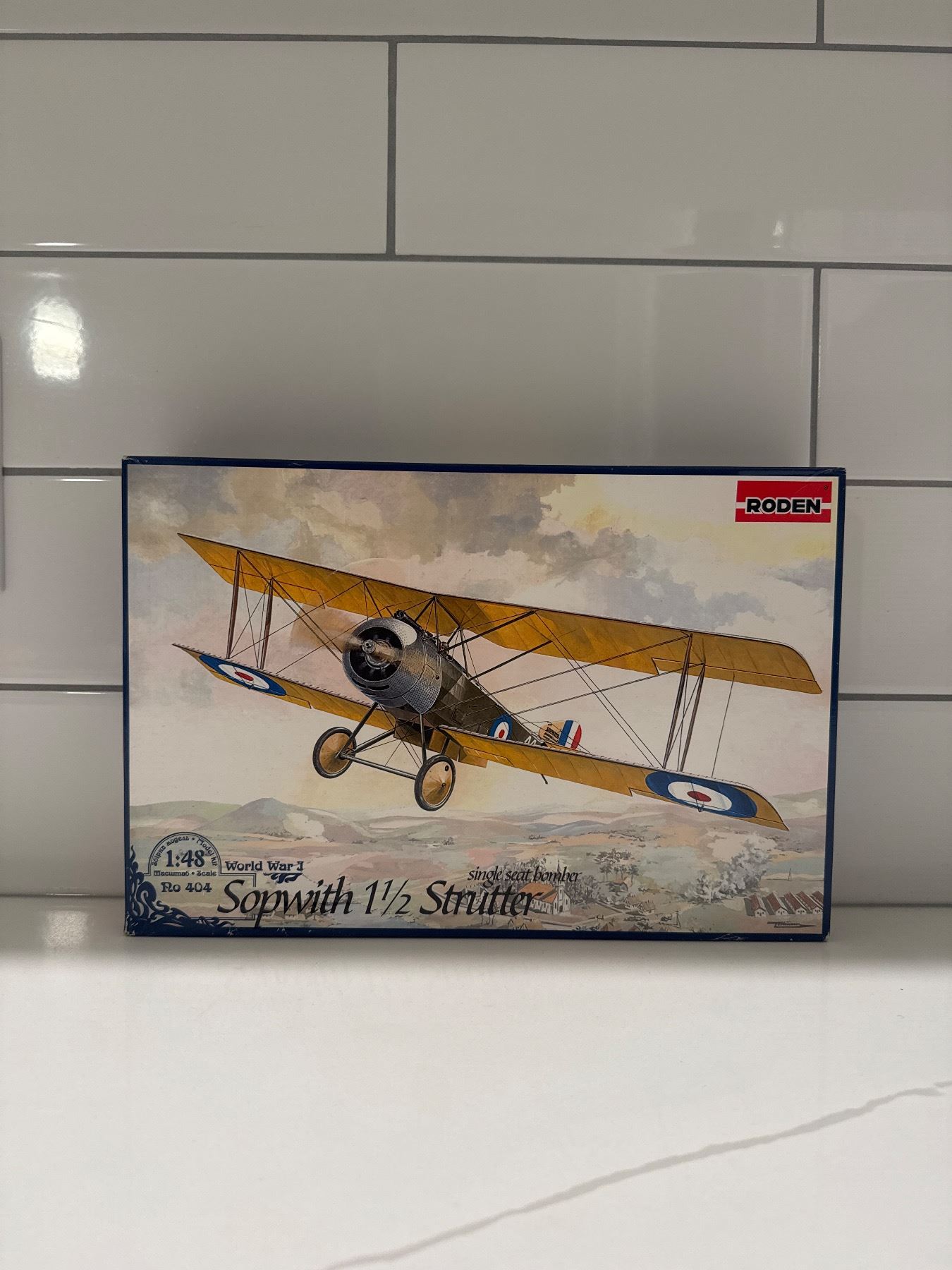 Roden 1:48 scale Sopwith 1 1/2 Strutter Sealed