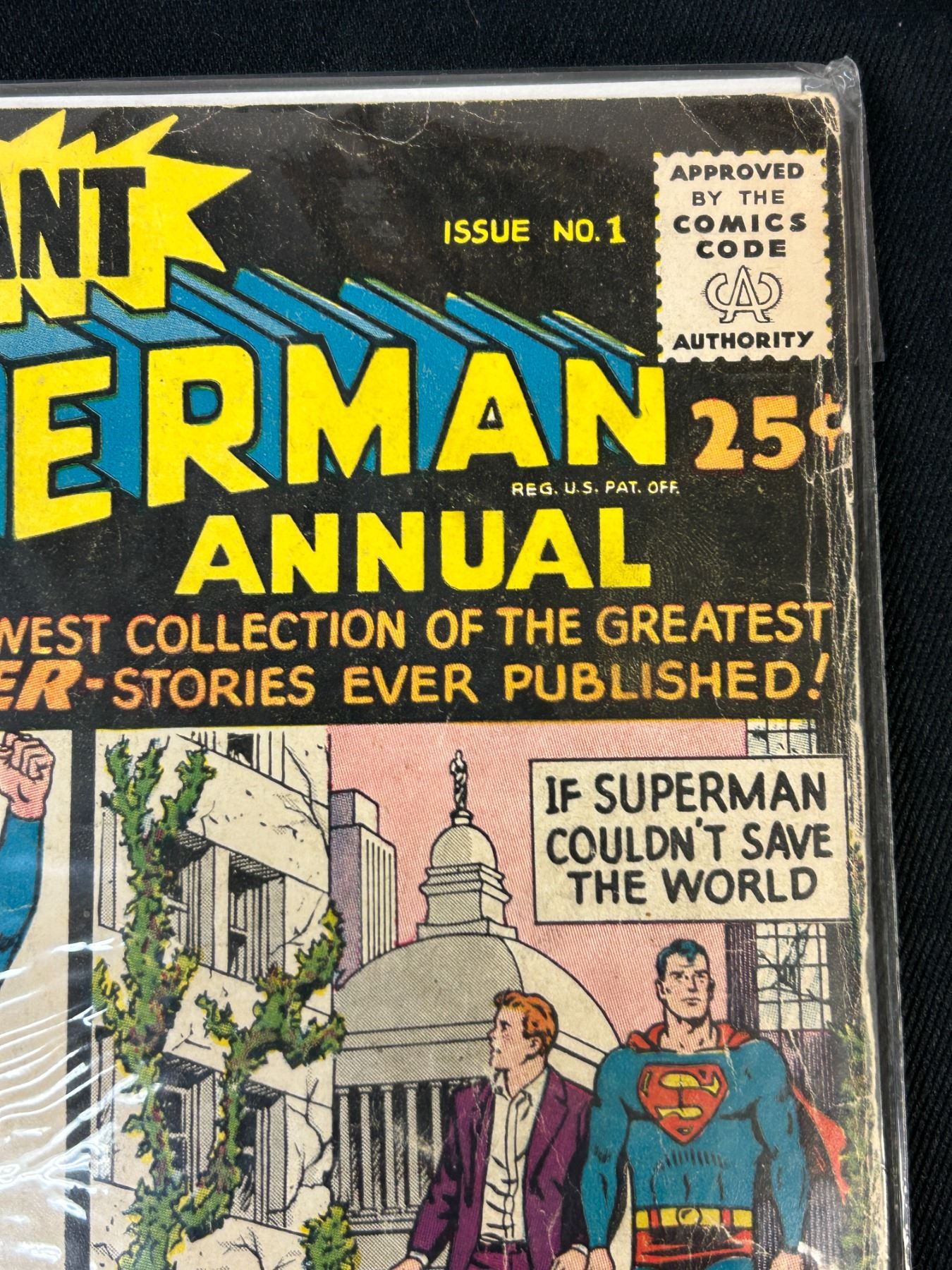 80pg GIANT Superman Annual 25c Comic Issue #1