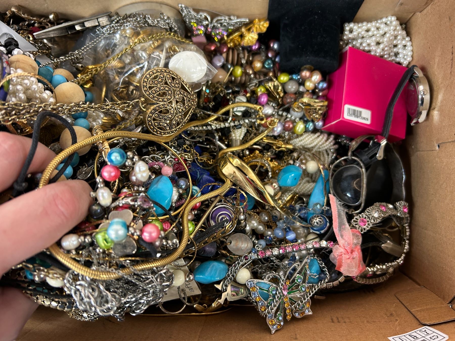 11lbs of Unsorted Costume Jewelry
