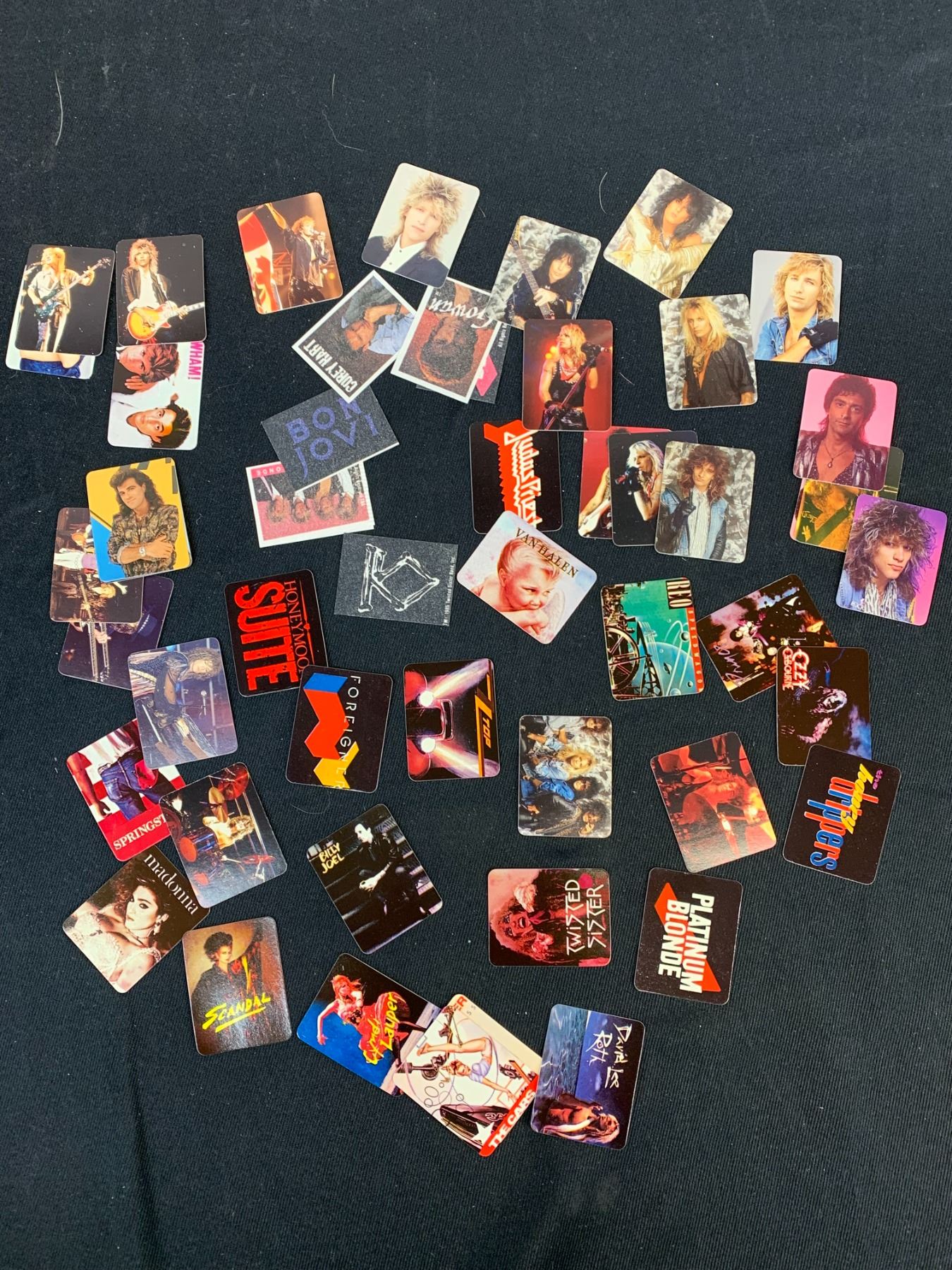 Lot of 50+ Hostess Rock n Roll Premium Stickers Circa 80's