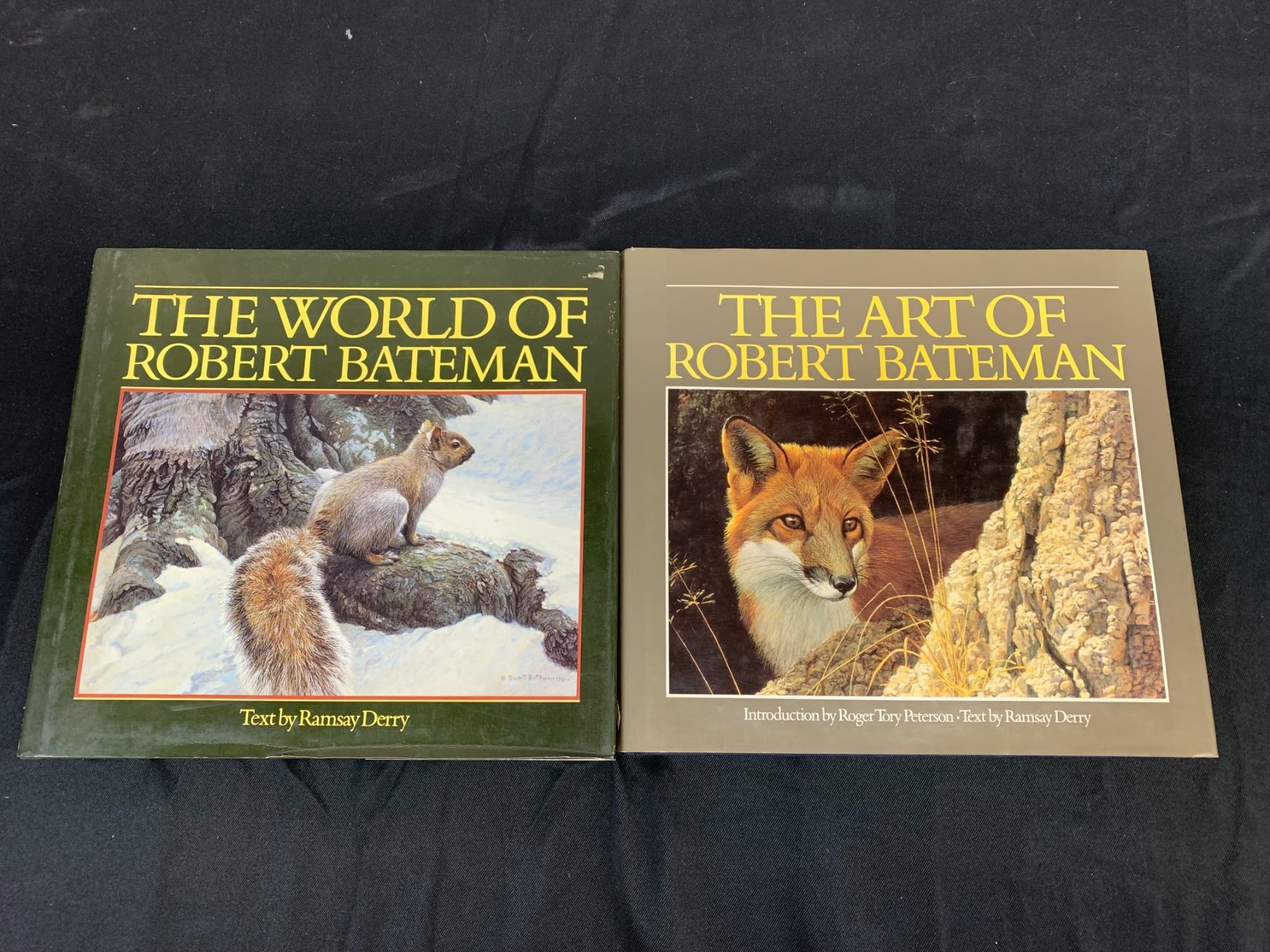 Lot of 2 Hardcover Books The Art of Robert Bateman *signed* and The ...