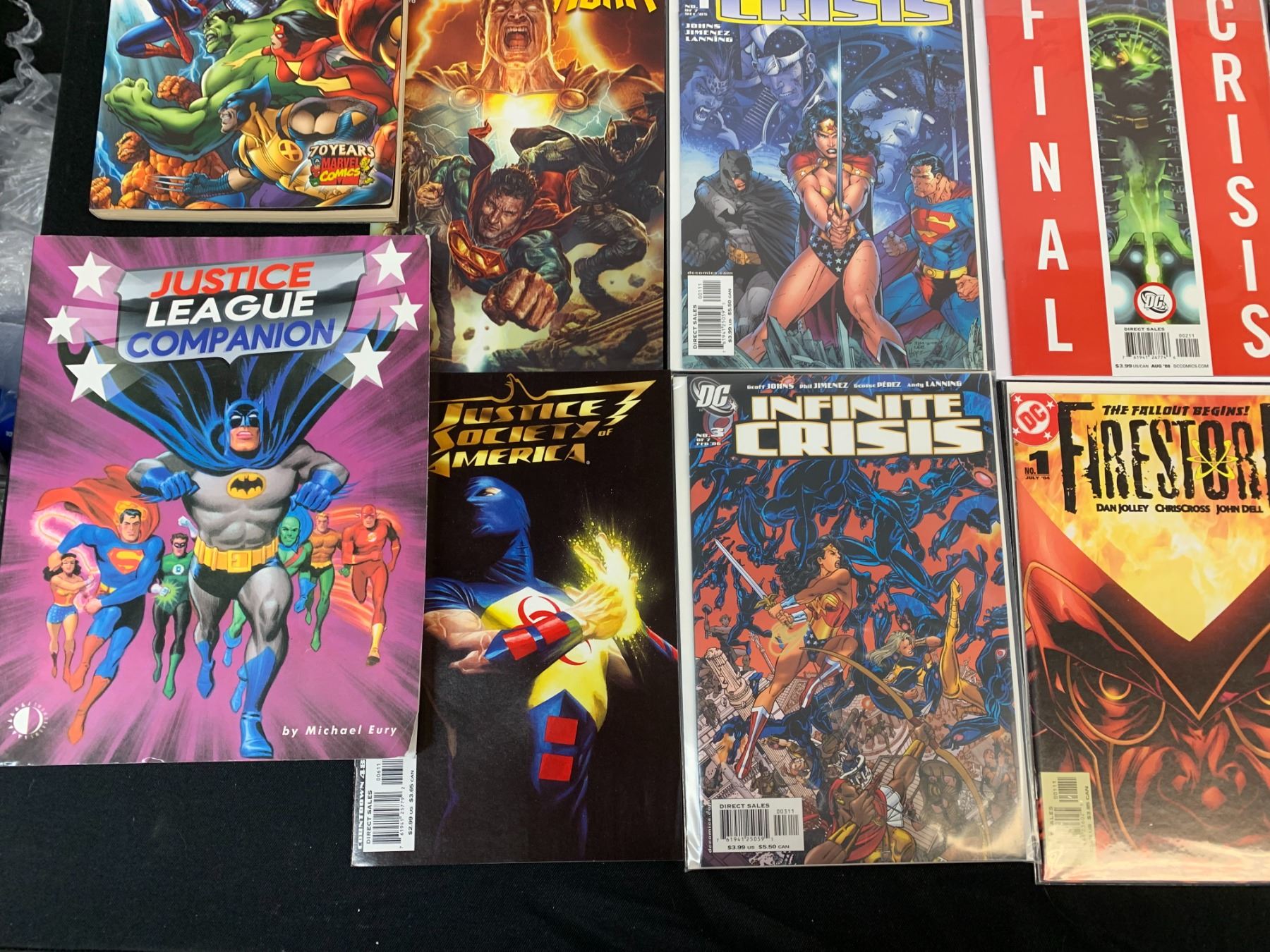 Lot of Assorted Comics, Trade Paperbacks and Misc Books