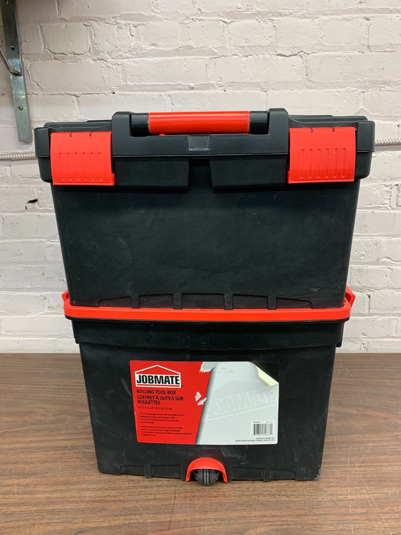 Jobmate Rolling Tool Box (with contents)