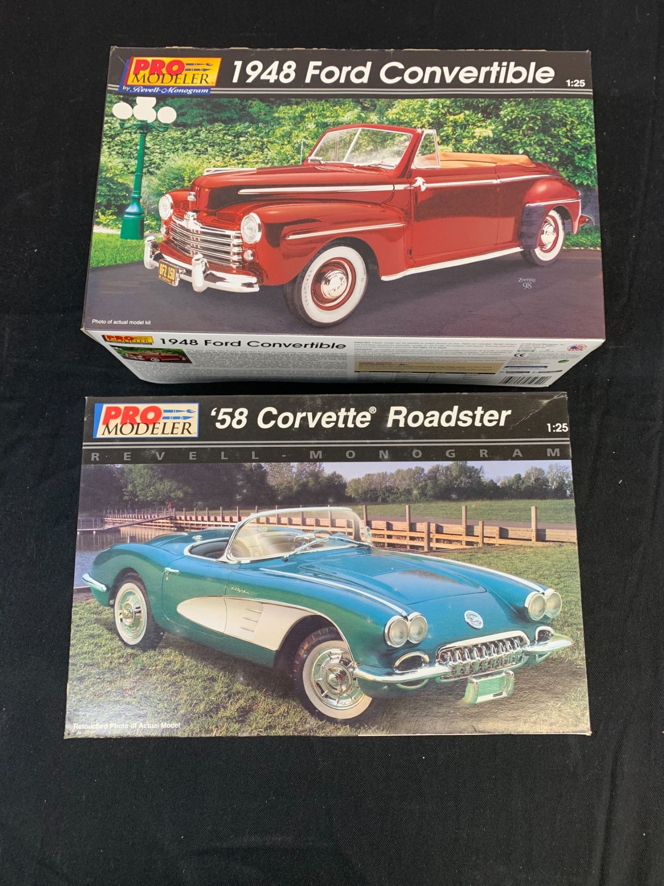 Lot of 2 Pro Modeler 1/25 Model Kits #85-5938 and #85-5952