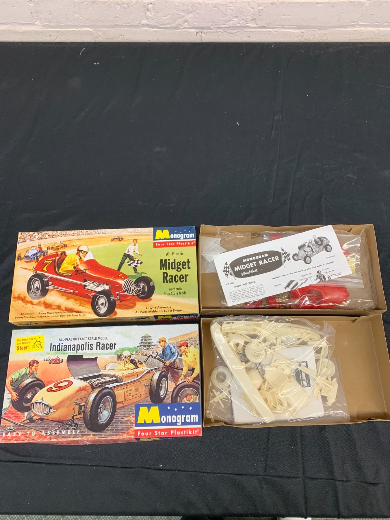 Lot of 2 Monogram Model Kits P12-98 P1-98