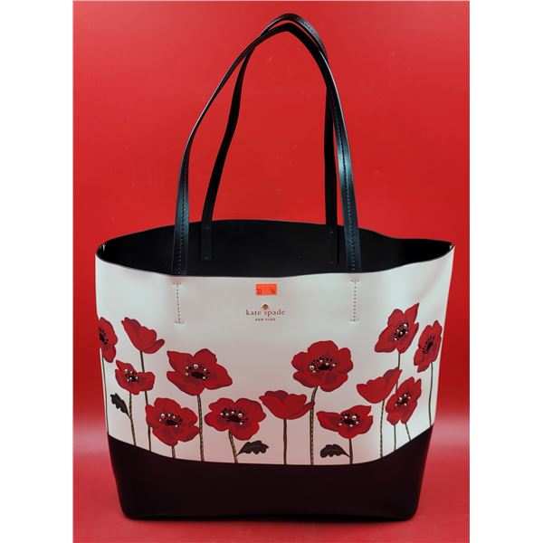 Kate Spade Ooh La La Poppy Little Len Tote