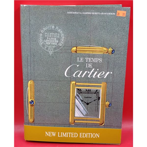 Le Temps de Cartier Book