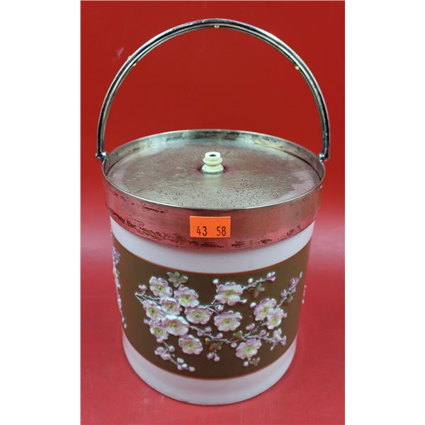 VTG Floral Ice Bucket