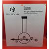 Image 1 : Housemark Luna 8-Light Glass Pendant