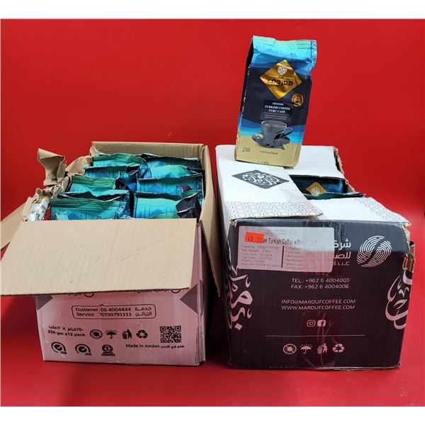 2 Boxes of Original Turkish Coffee