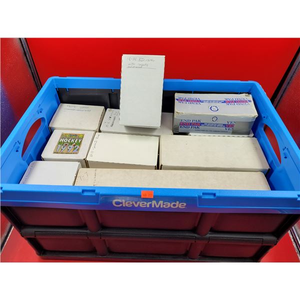 Lot of Sports Card Storage Boxes