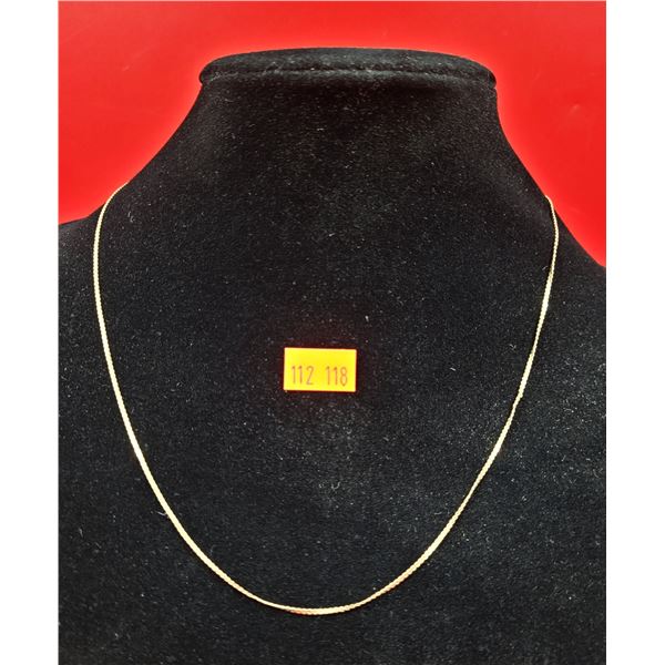 14 Kt. Gold Necklace