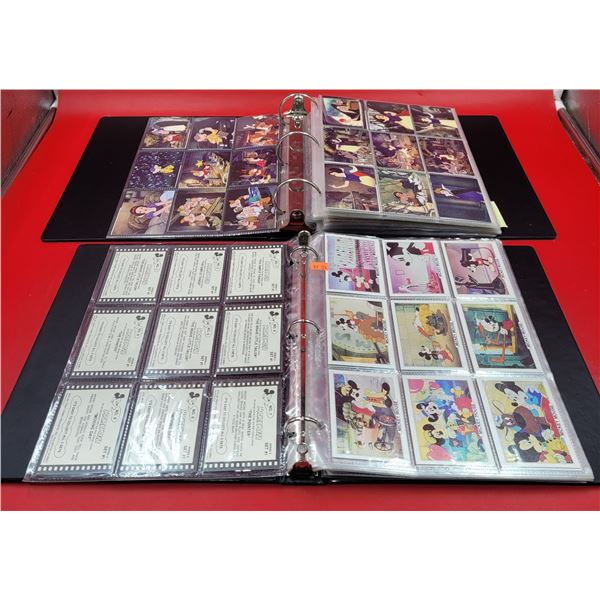 2 Binders of Assorted Disney Trading Cards