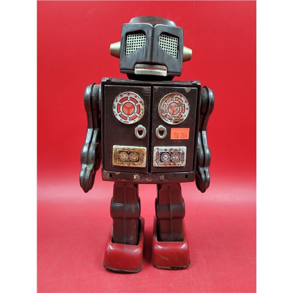 VTG Tin Battery-Operated Robot Made in Japan