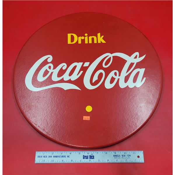 Handmade Wooden Coca-Cola Sign