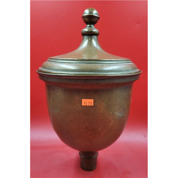 Antique Copper Coffee Grinder Top