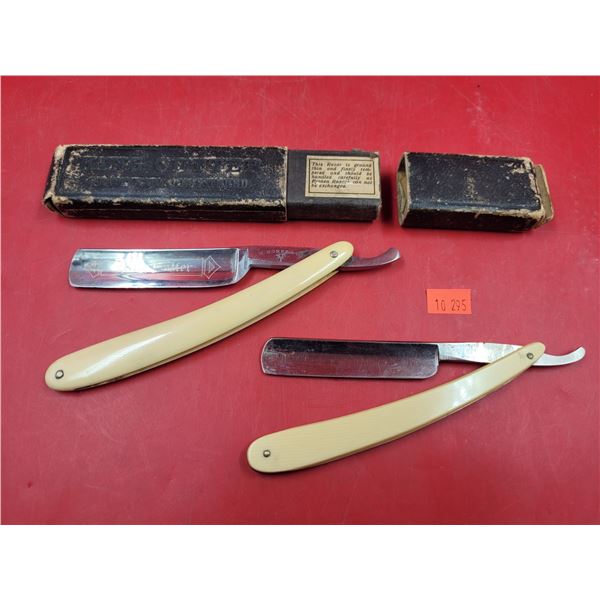 2 VTG Straight Razors (King Cutter, etc.)