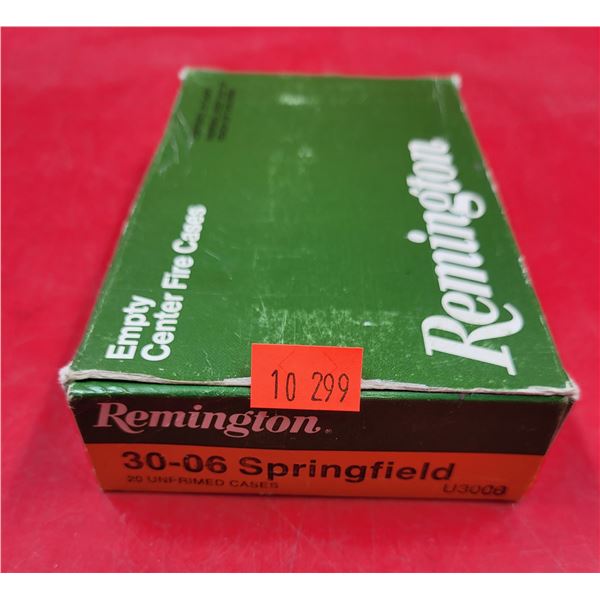 Box of Remington 30-06 Springfield Center Fire Cartridges