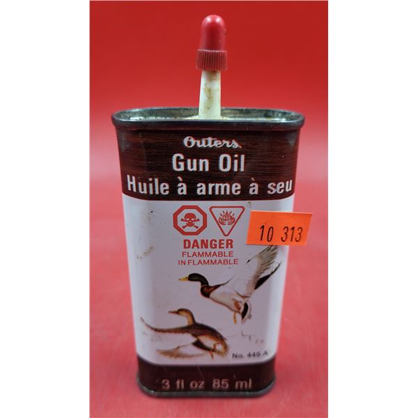 Outers Gun Oil Tin