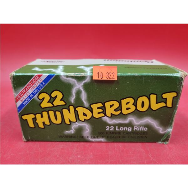 Lot of 22 Thunderbolt Long Rifle Rimfire Cartridges