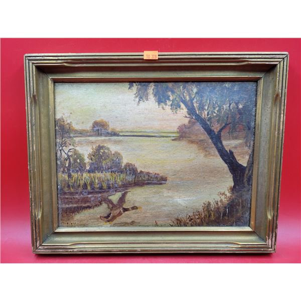 Framed Antique Painting