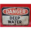 Image 1 : VTG Danger Deep Water Sign from Deer Lake