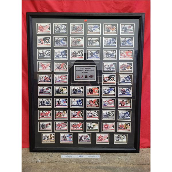 Framed Atomic 2003/2004 McDonald's Hockey Cards Main Set