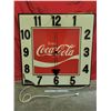 Image 1 : Large VTG Coca-Cola Advertising Wall Clock