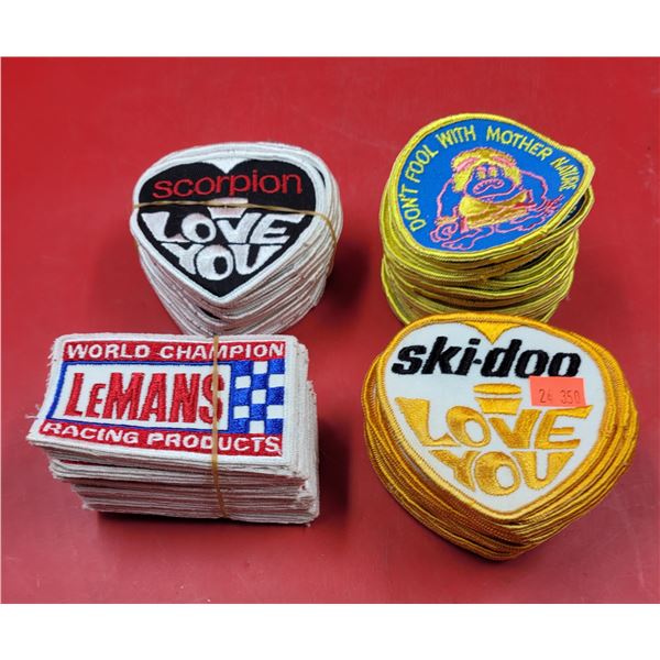 Lot of Approx. 100 NOS Patches