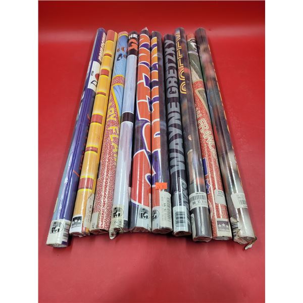 Lot of NOS Sports Posters (10 Pcs.)