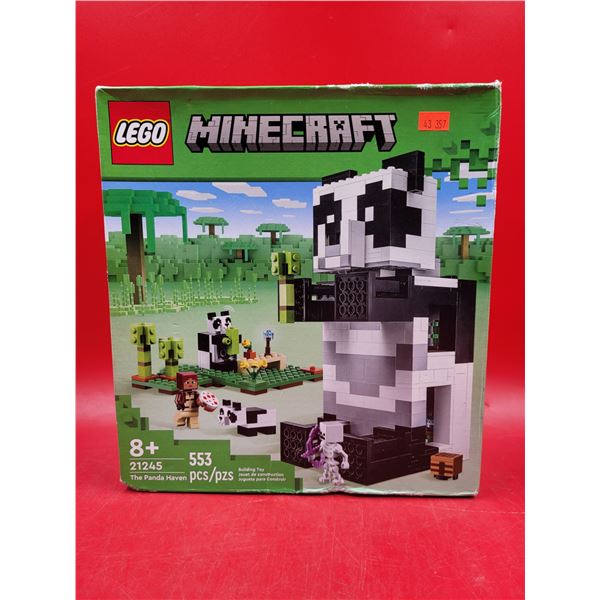 Sealed Lego Minecraft The Panda Haven Set