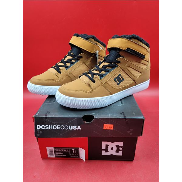 DC Pure High-Top Winter EV Skate Youth Shoes
