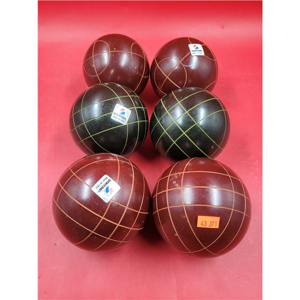 Lot of Sportcraft Bocce Balls Made in Italy