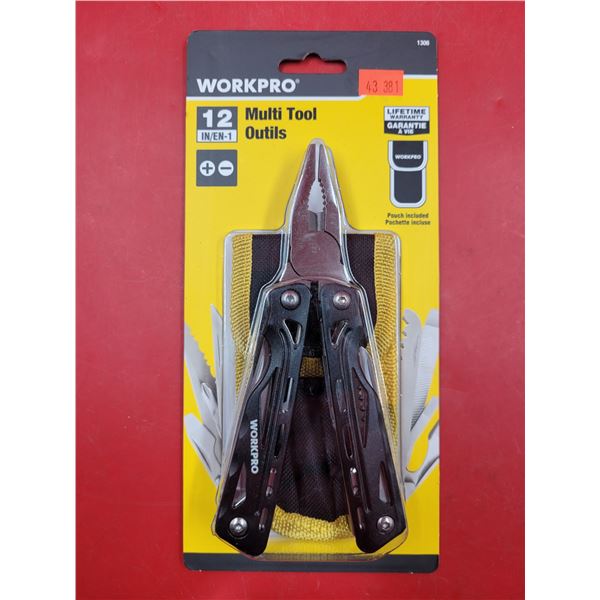 Work Pro 12-In-1 Multi Tool