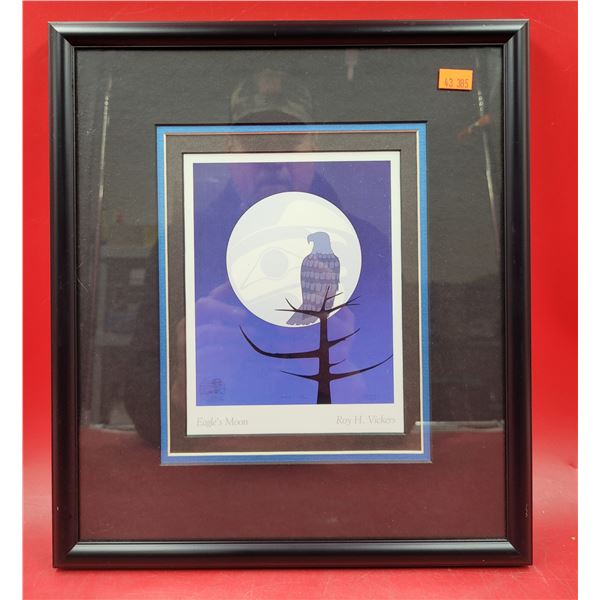 Framed "Eagle's Moon" Print by Roy H. Vickers
