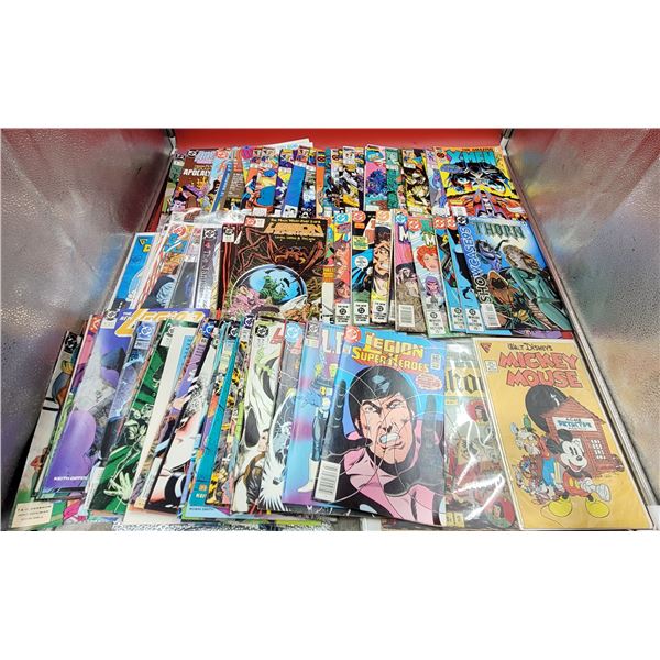 Lot of Assorted Comics w/ Marvel, DC, & More