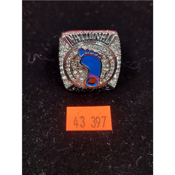 North Carolina Berry National Champion Ring