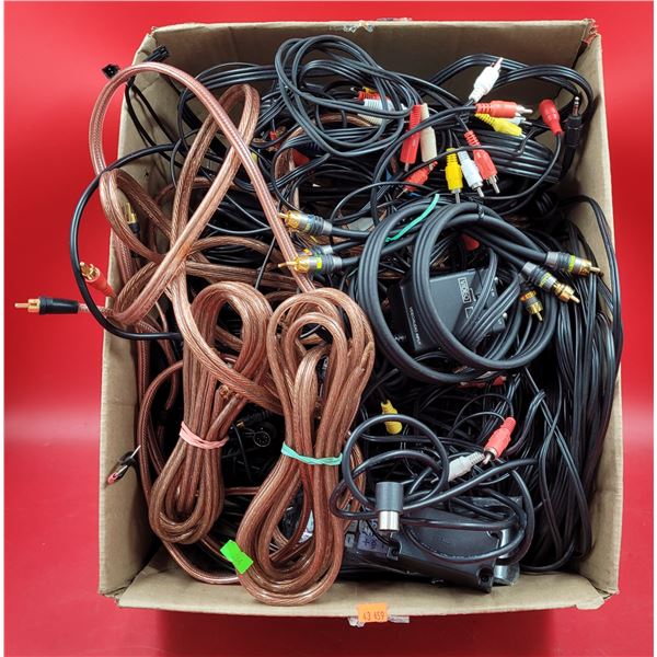 Box of Assorted Wire/Cables