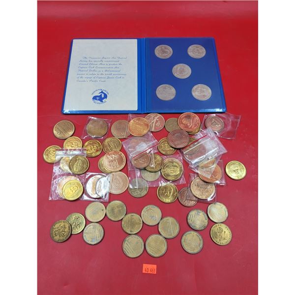Vancouver Jaycees Sea Festival Dollar Set, Commemorative Medallions, & Tokens