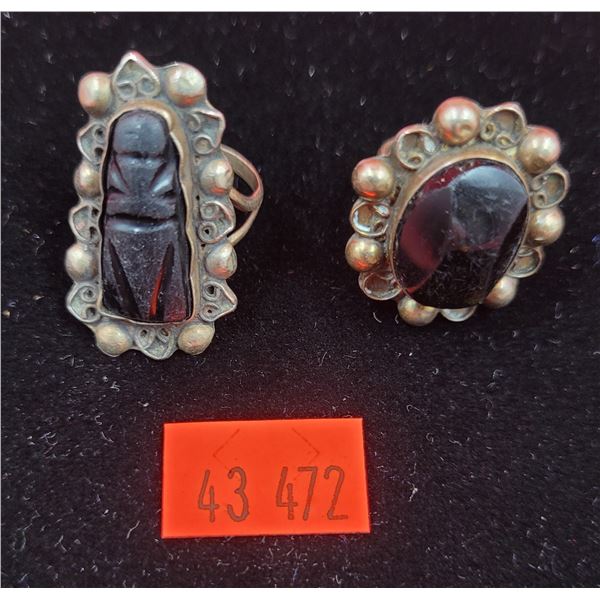 2 Silver Rings