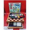 Image 2 : Game Board w/ Monopoly, Sorry, Checkers, & More