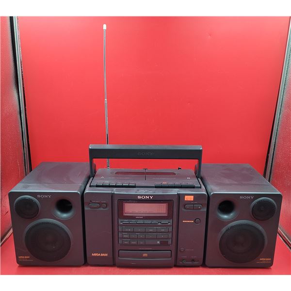 Sony Mega Bass Boombox