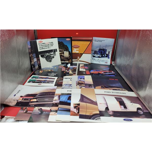 Lot of VTG Vehicle Pamphlets/Brochures